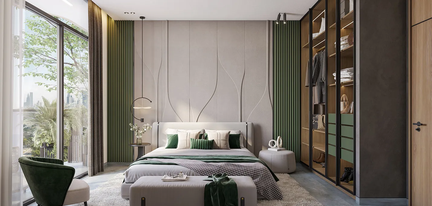 Two-bedroom master suite at Miorah by Zoya